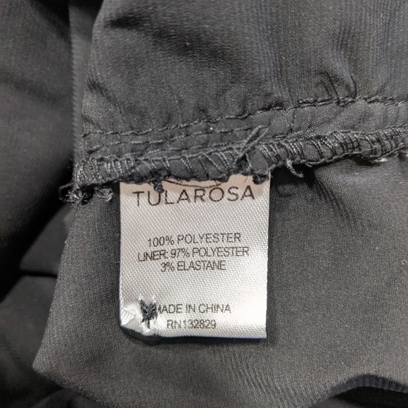 Tularosa Black Brynn Romper, XS - Picture 10 of 11